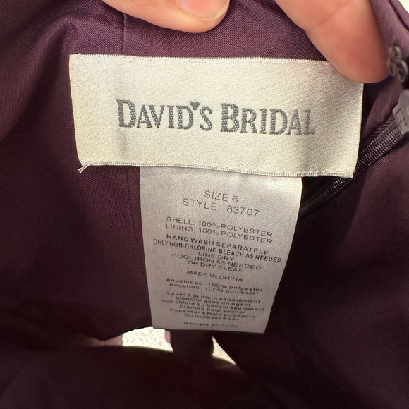 David’s bridal bridesmaid dress - Picture 3 of 3